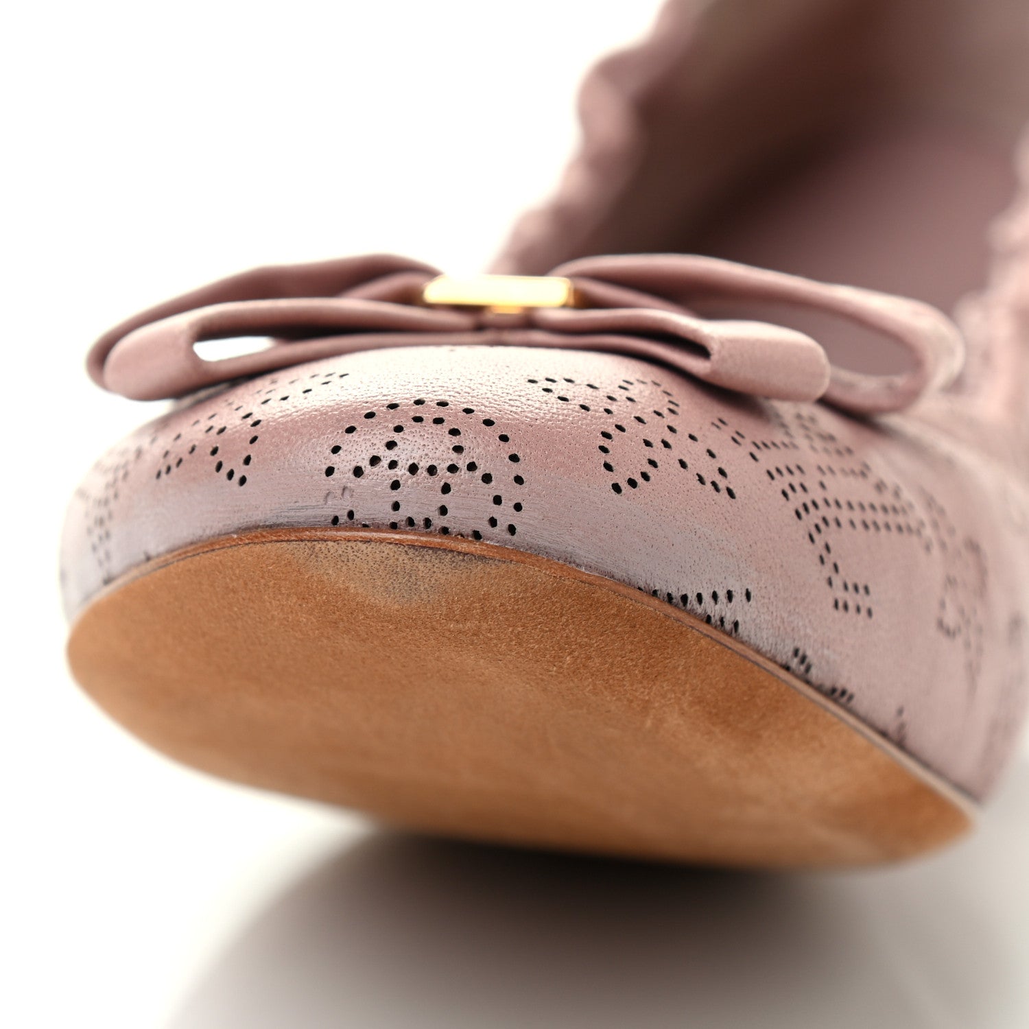 Louis Vuitton Mahina Elba Ballet Flats 36.5 Rose Poudre 6 of 10