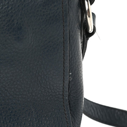 Miu Miu Vitello Phenix Madras Shoulder Bag Oltremare 13 of 24