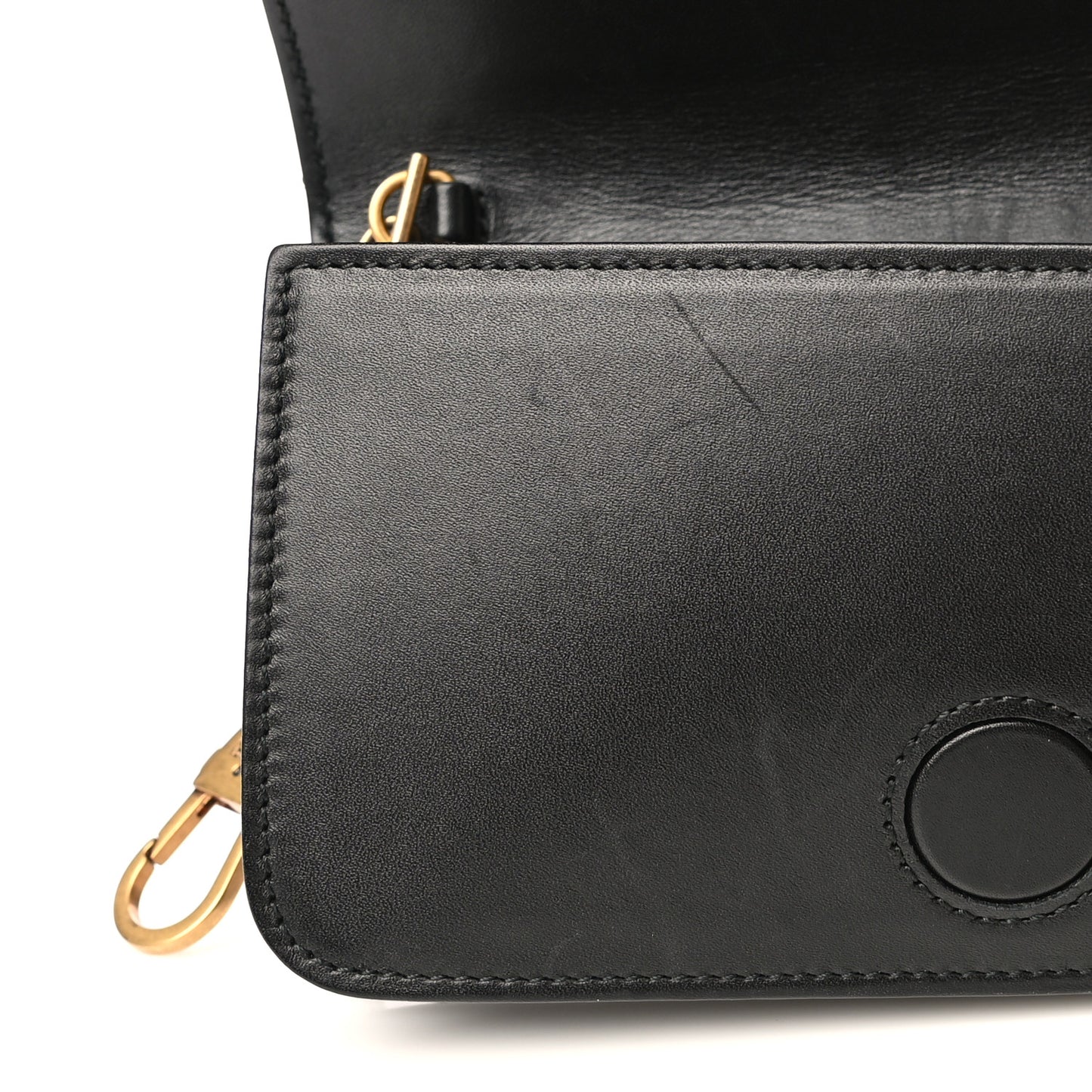 Calfskin Matelasse GG Marmont Mini Bag Black