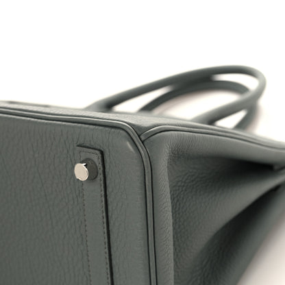 Hermes Togo Birkin 30 Vert Amande 12 of 13