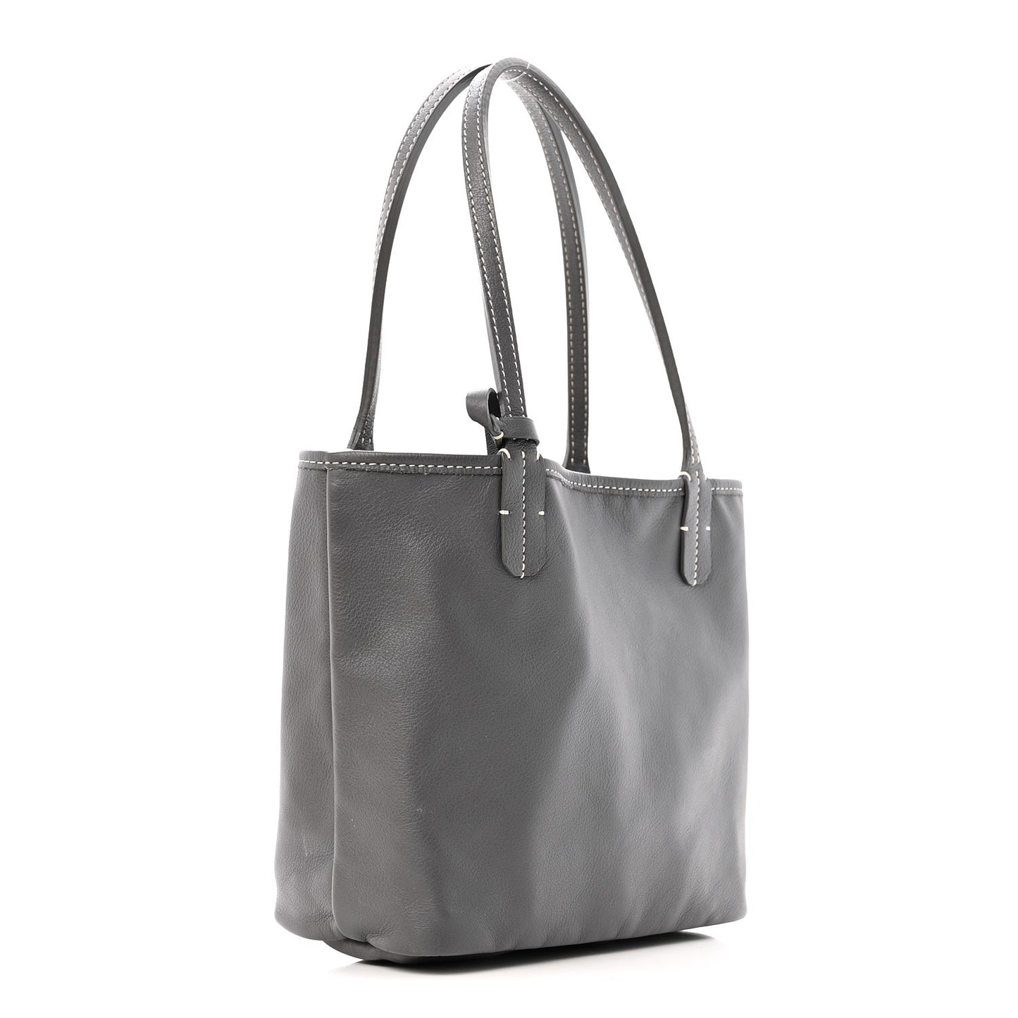 Goyardine Reversible Mini Anjou Grey