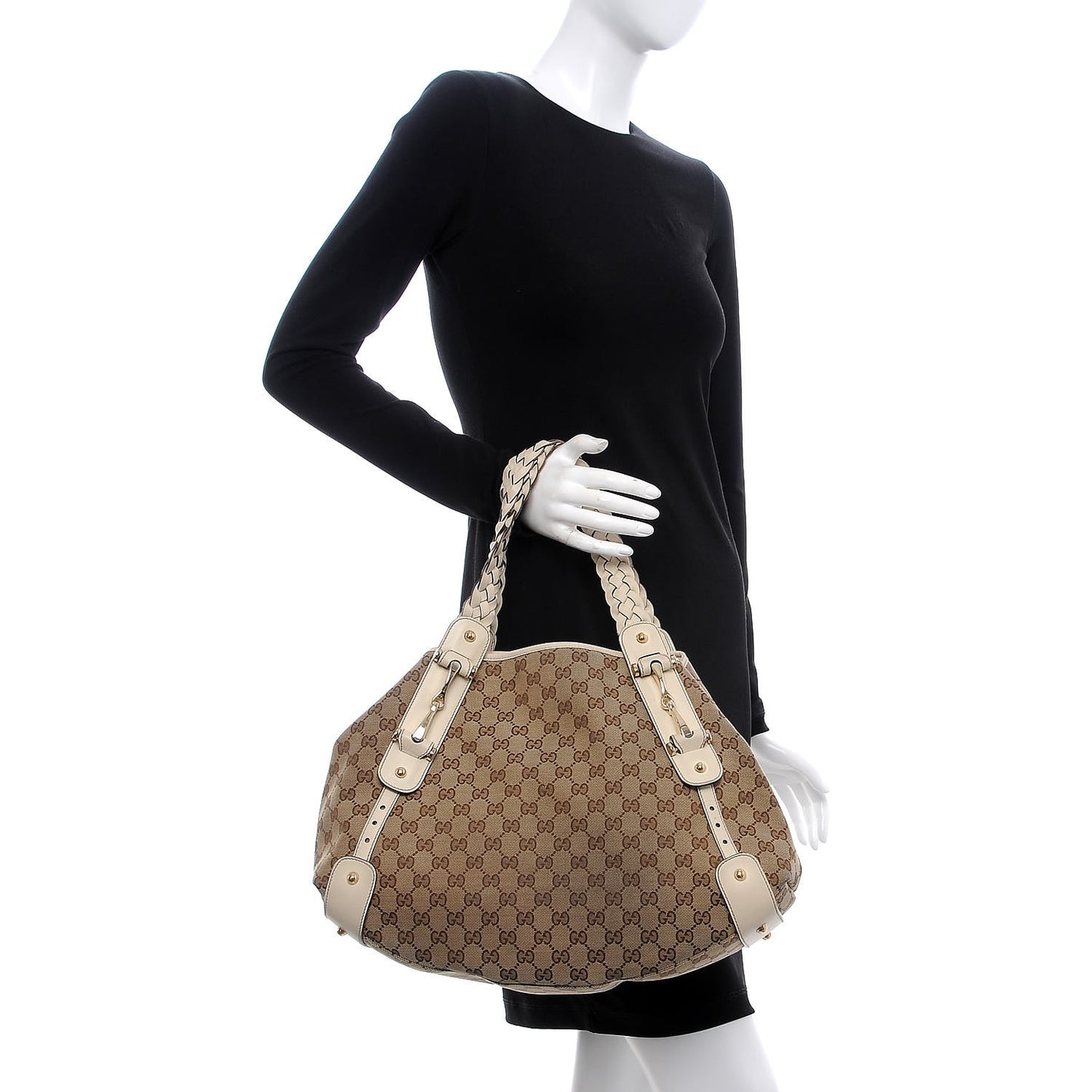Monogram Medium Pelham Tote Ivory