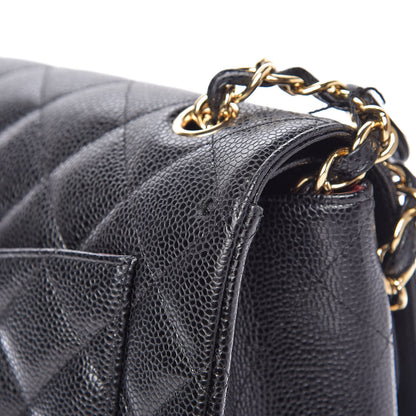 Chanel Caviar Quilted Maxi Double Flap Black 10 of 10