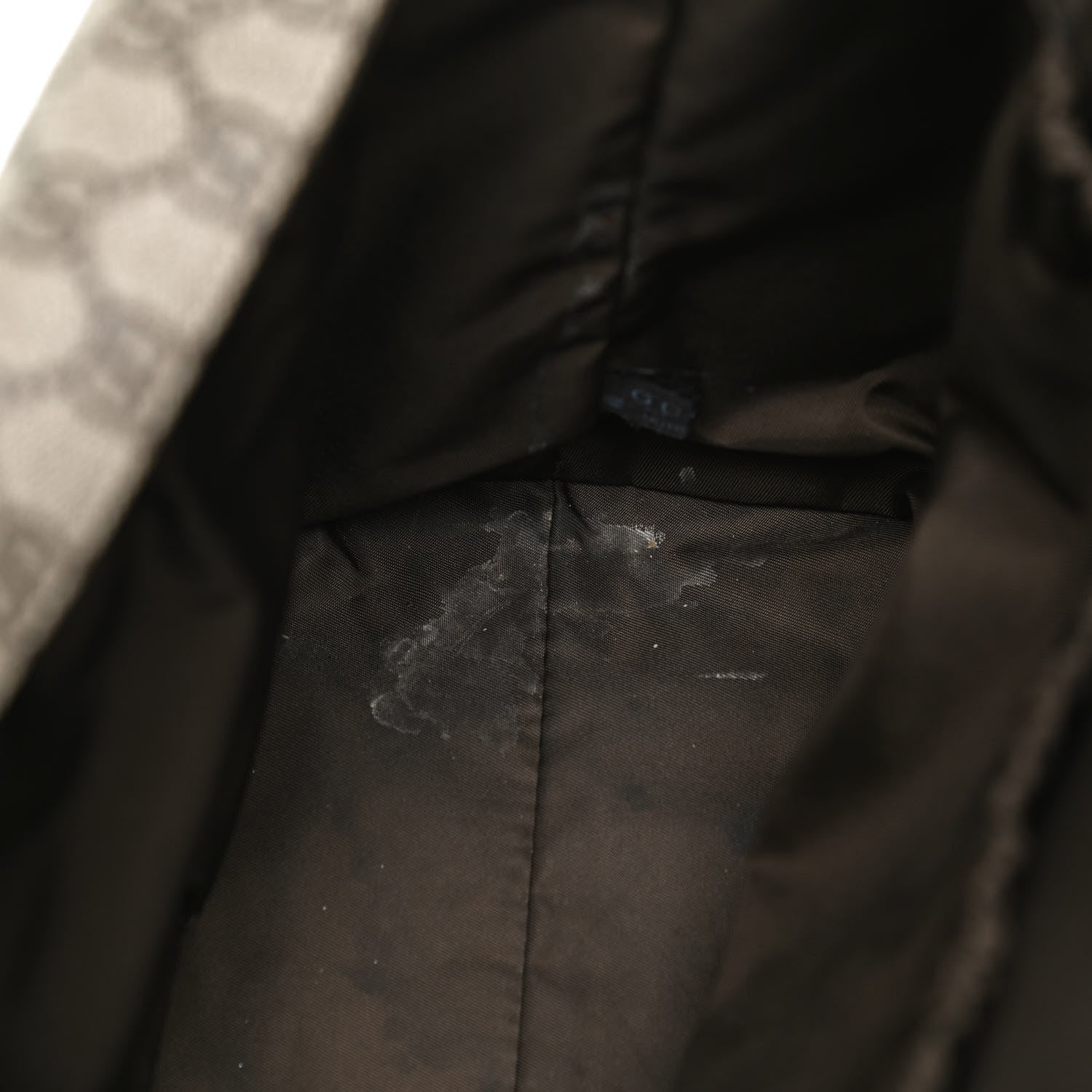 Gucci GG Plus Monogram Messenger Diaper Bag Dark Brown 14 of 15