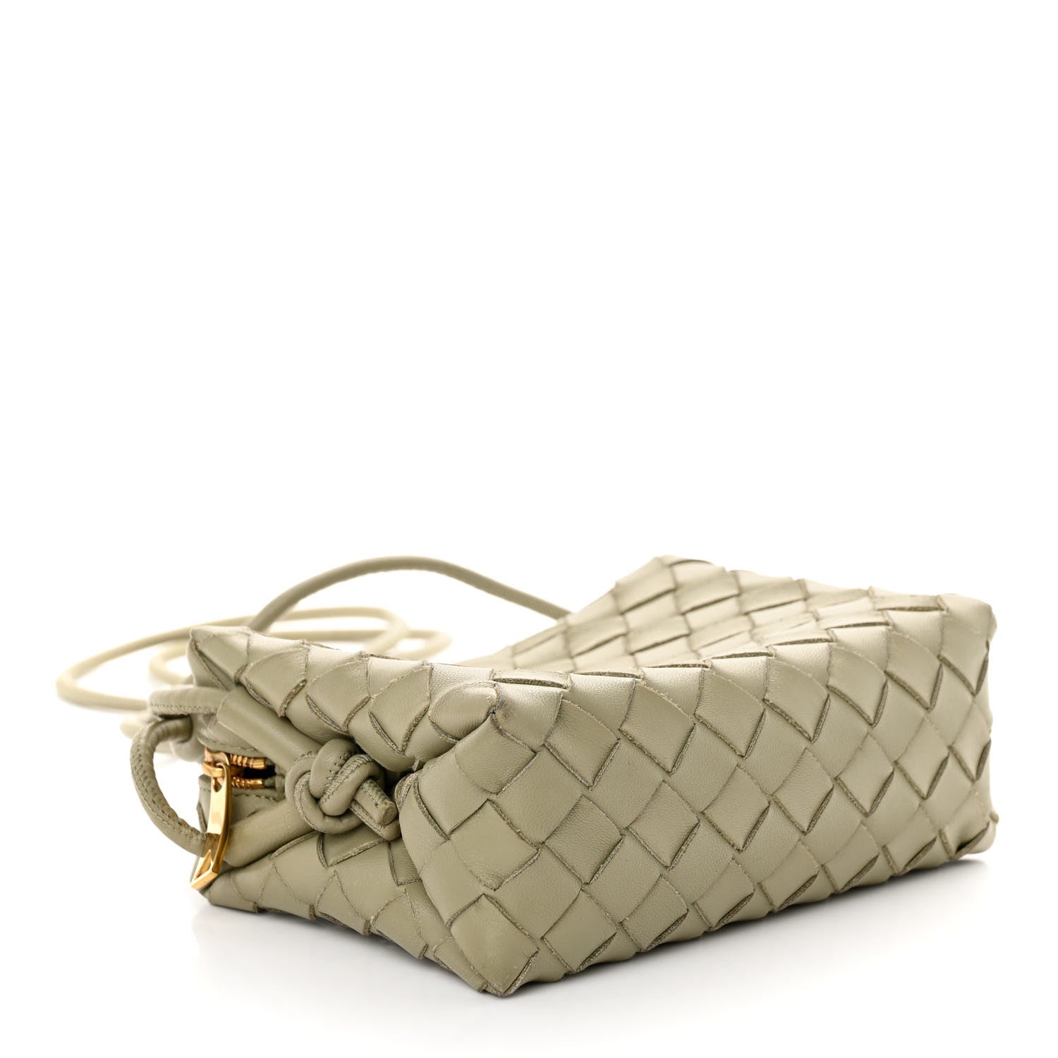 Bottega Veneta Nappa Intrecciato Mini Loop Camera Bag Travertine 4 of 9