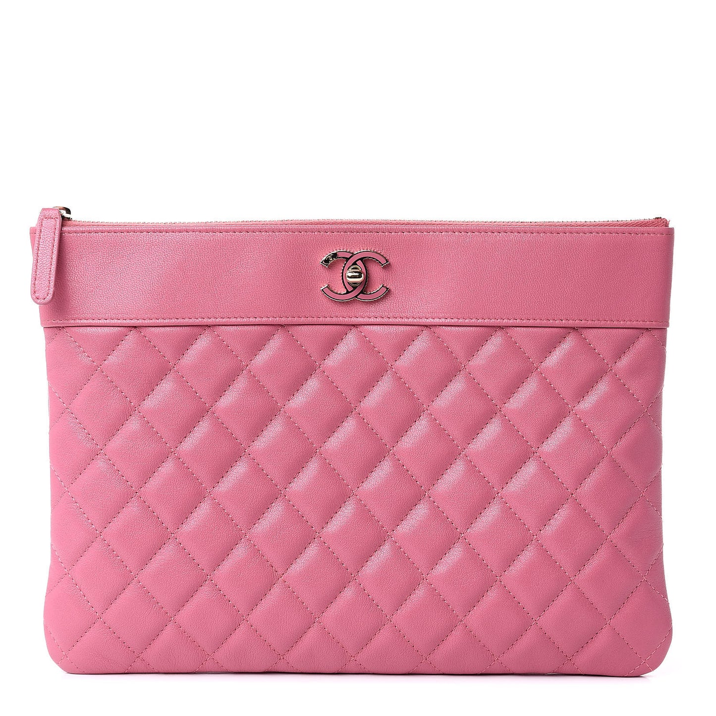 Sheepskin Quilted Medium Vintage Mademoiselle Cosmetic Case