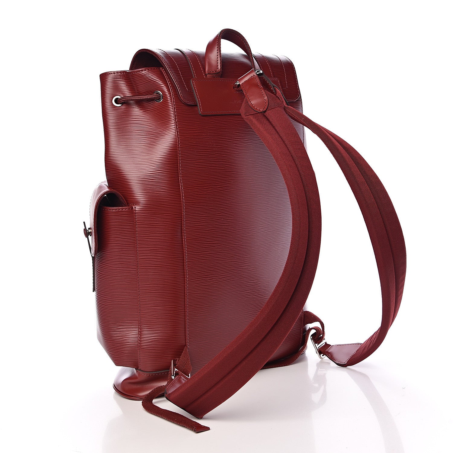 Louis Vuitton Epi Christopher Backpack PM Pomodoro 3 of 13