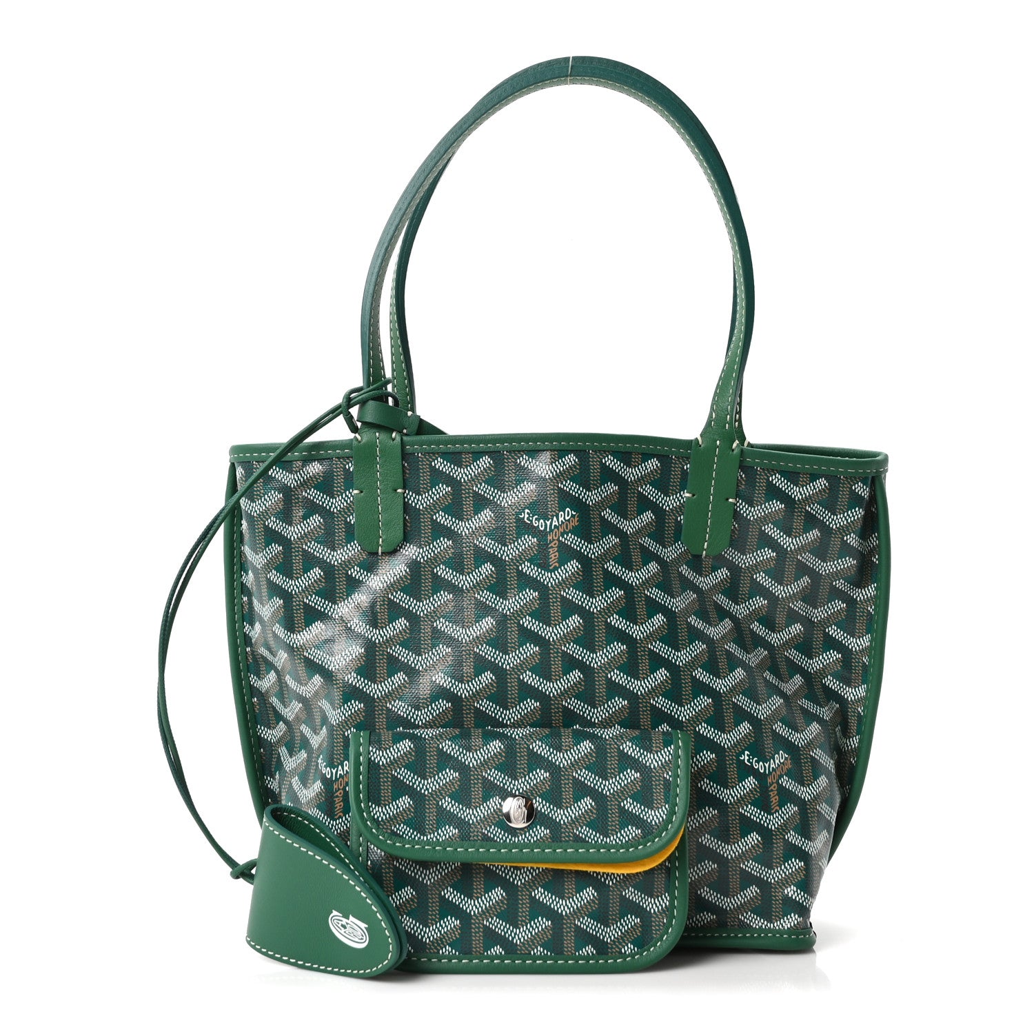 Goyard Goyardine Reversible Mini Anjou Green 3 of 17