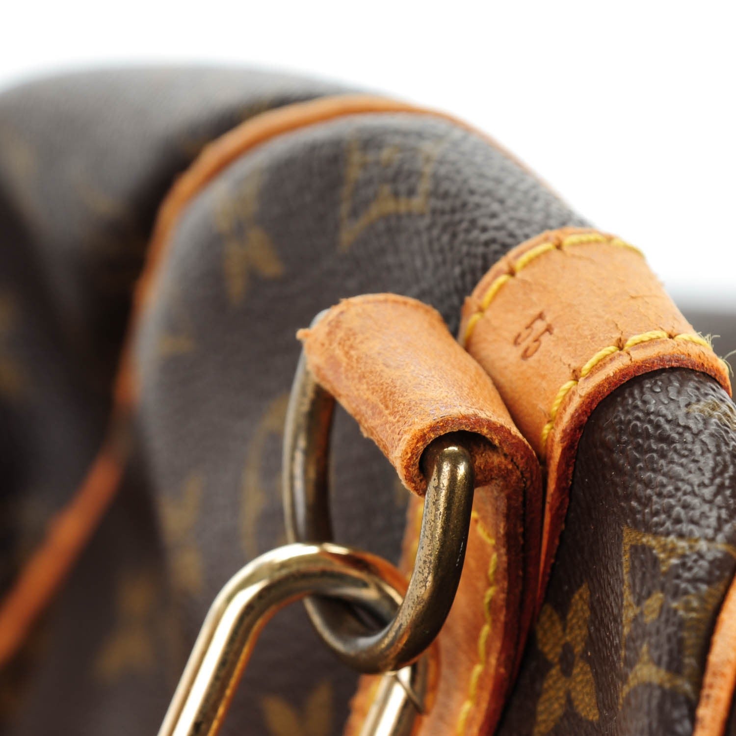 Louis Vuitton Monogram Keepall Bandouliere 55 14 of 15