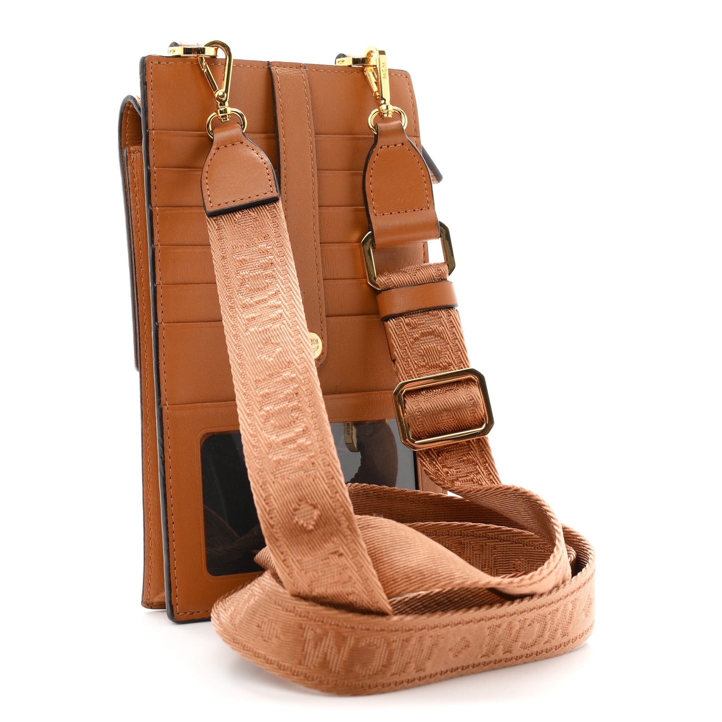 Visetos Crossbody Phone Case Cognac