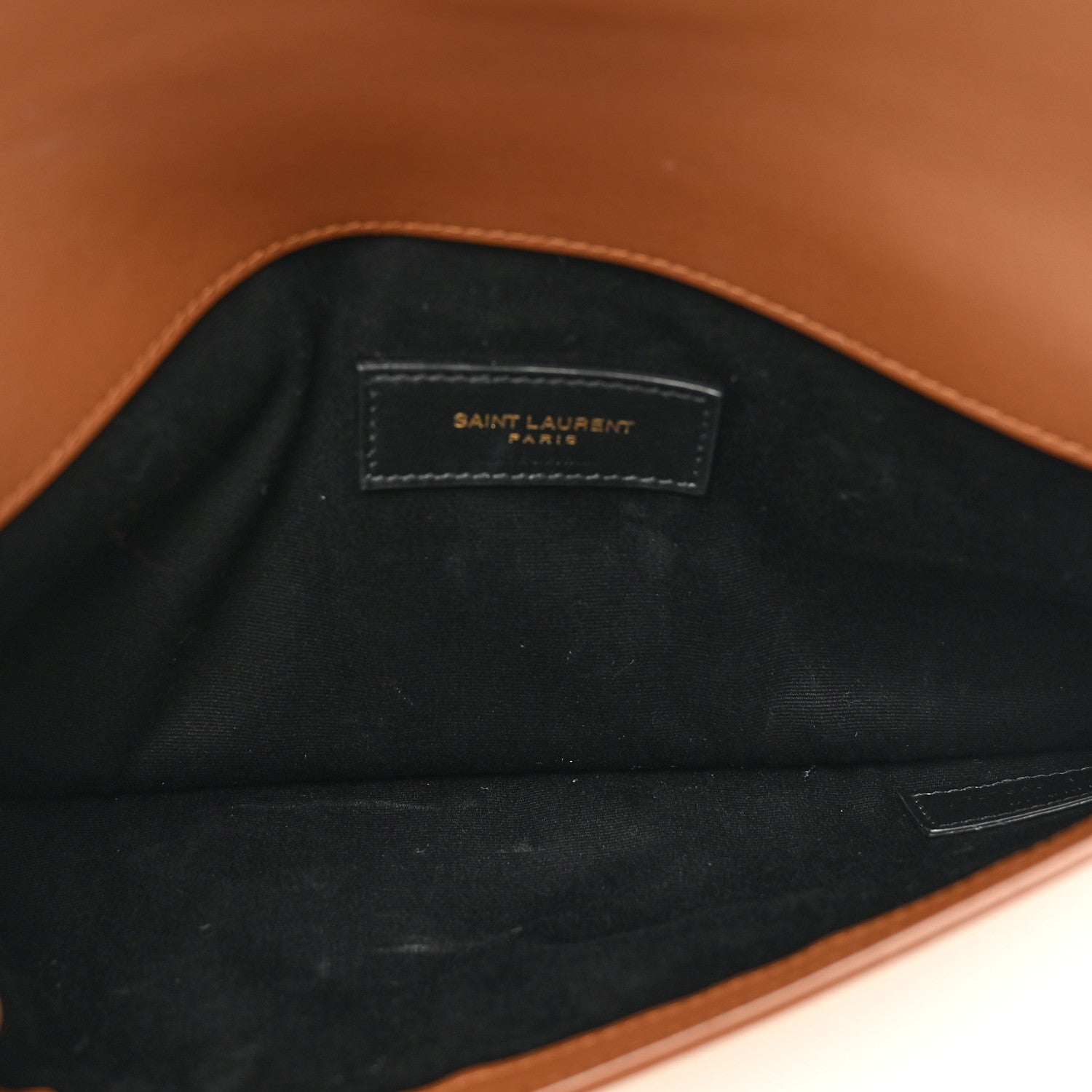 Saint Laurent Canvas Uptown Pouch Natural Beige Brick 5 of 8