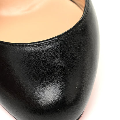 Christian Louboutin Shiny Nappa Decalcoco 100 Pumps 36.5 Black 8 of 10