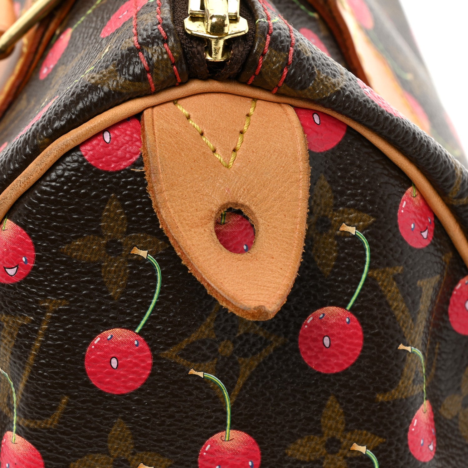 Louis Vuitton Monogram Cerises Speedy 25 16 of 19