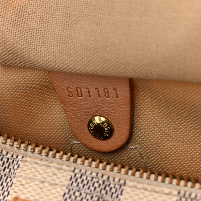 Louis Vuitton Damier Azur Speedy 30 7 of 10
