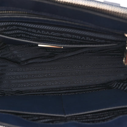 Prada Saffiano Lux Large Galleria Double Zip Tote Baltico 5 of 9