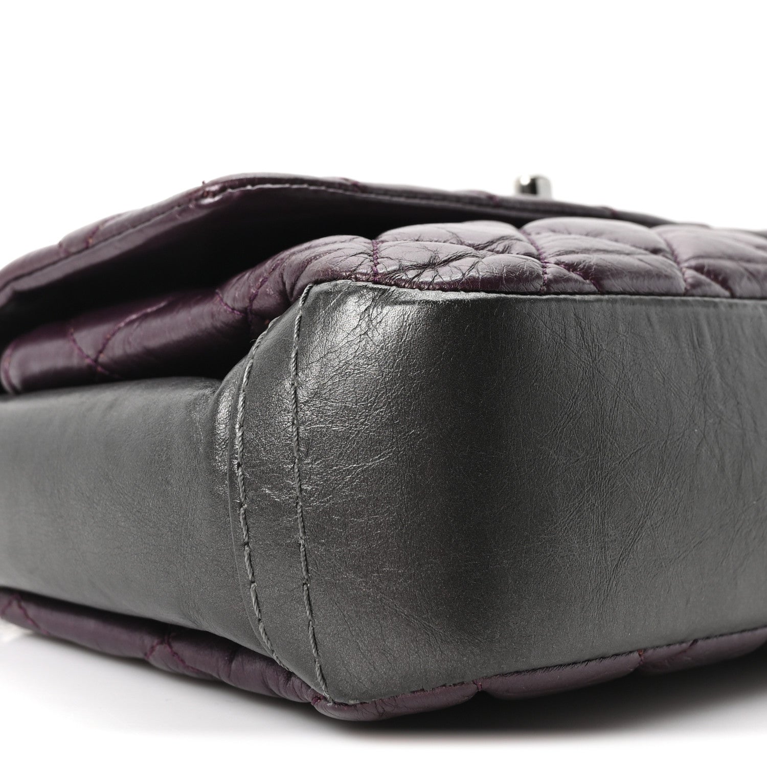 Chanel Calfskin Mineral Nights Mini Flap Dark Purple 9 of 10