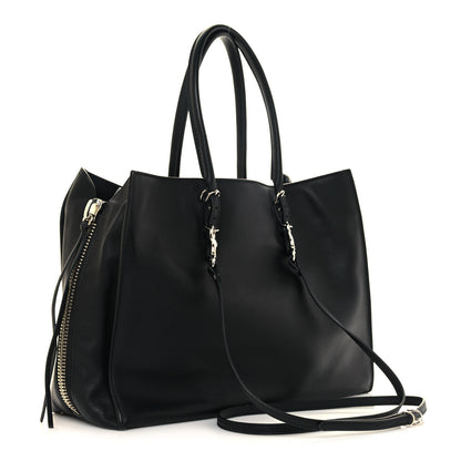 Balenciaga Veau Papier B4 Zip Around Tote Black 3 of 9