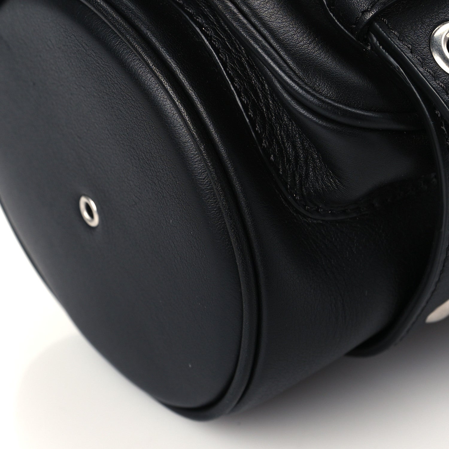 Versace Calfskin Mini Biker Bag Black 9 of 10