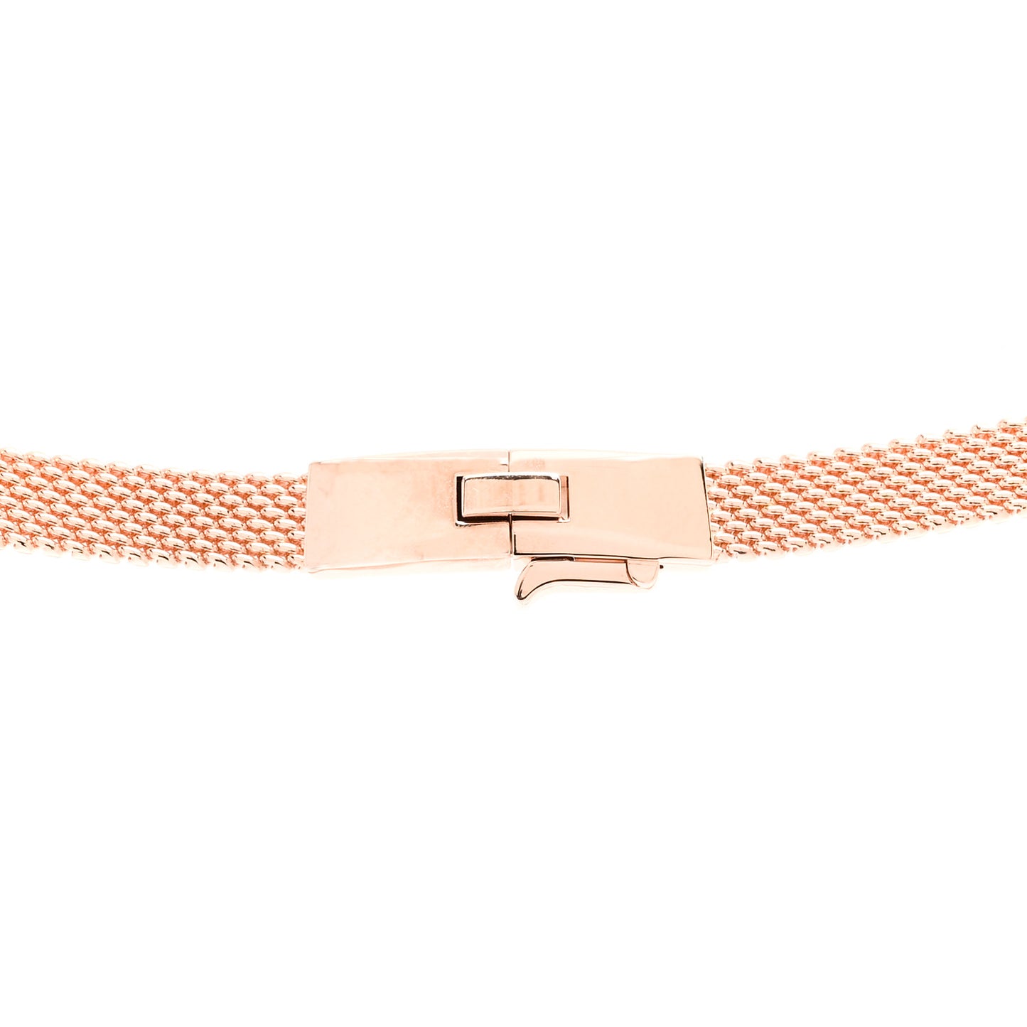 18K Rose Gold Diamond Kelly Gavroche Necklace XS