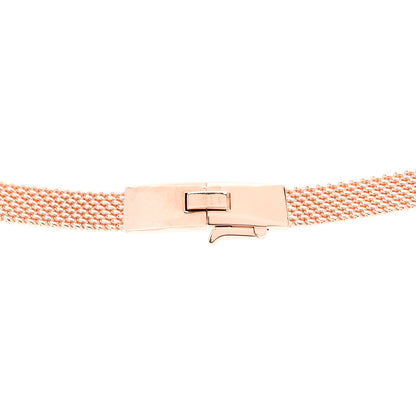 Hermes 18K Rose Gold Diamond Kelly Gavroche Necklace XS 4 of 6
