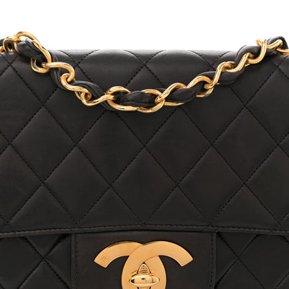 Chanel Lambskin Quilted Jumbo Single Flap Black 8 of 11