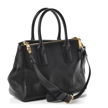 Marc Jacobs Textured Calfskin Medium Incognito Satchel Black 3 of 9