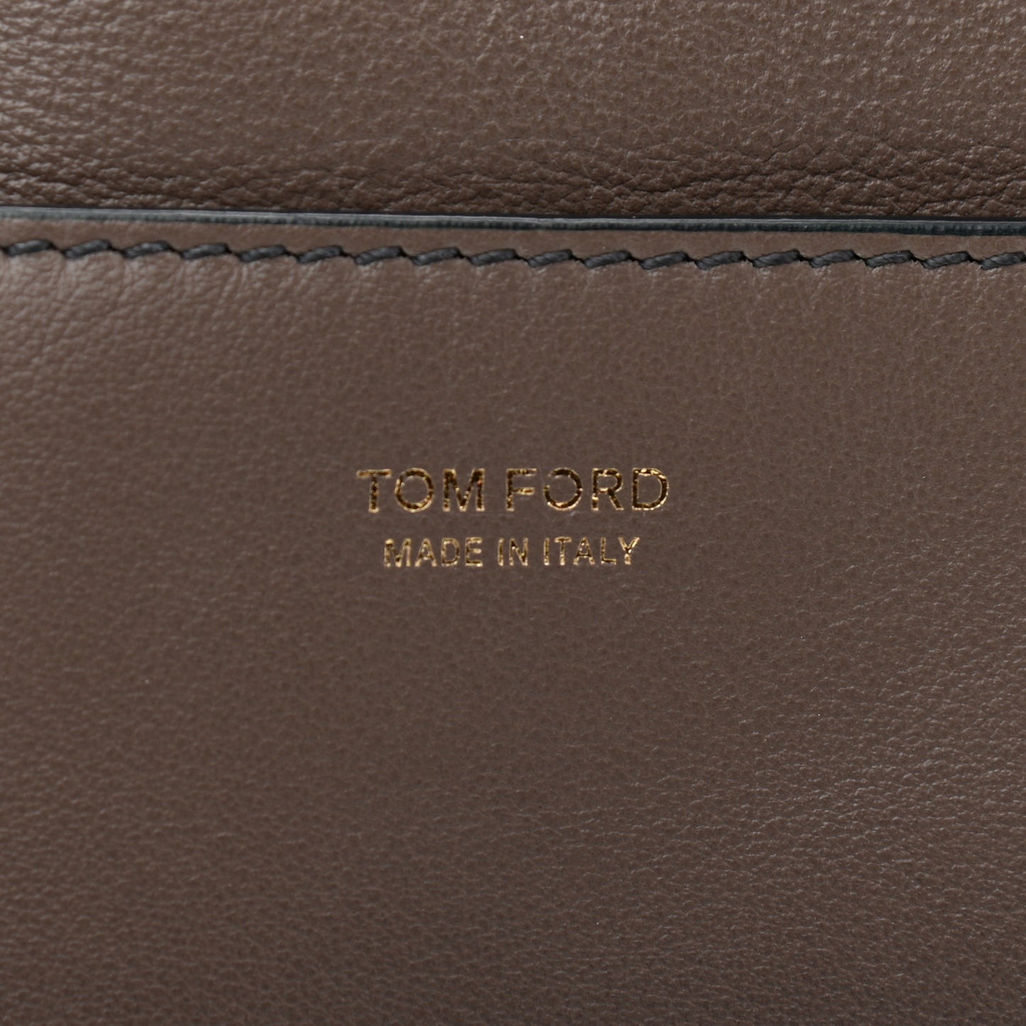 Grained Calfskin Medium Shaded Jennifer Crossbody Bag Brown