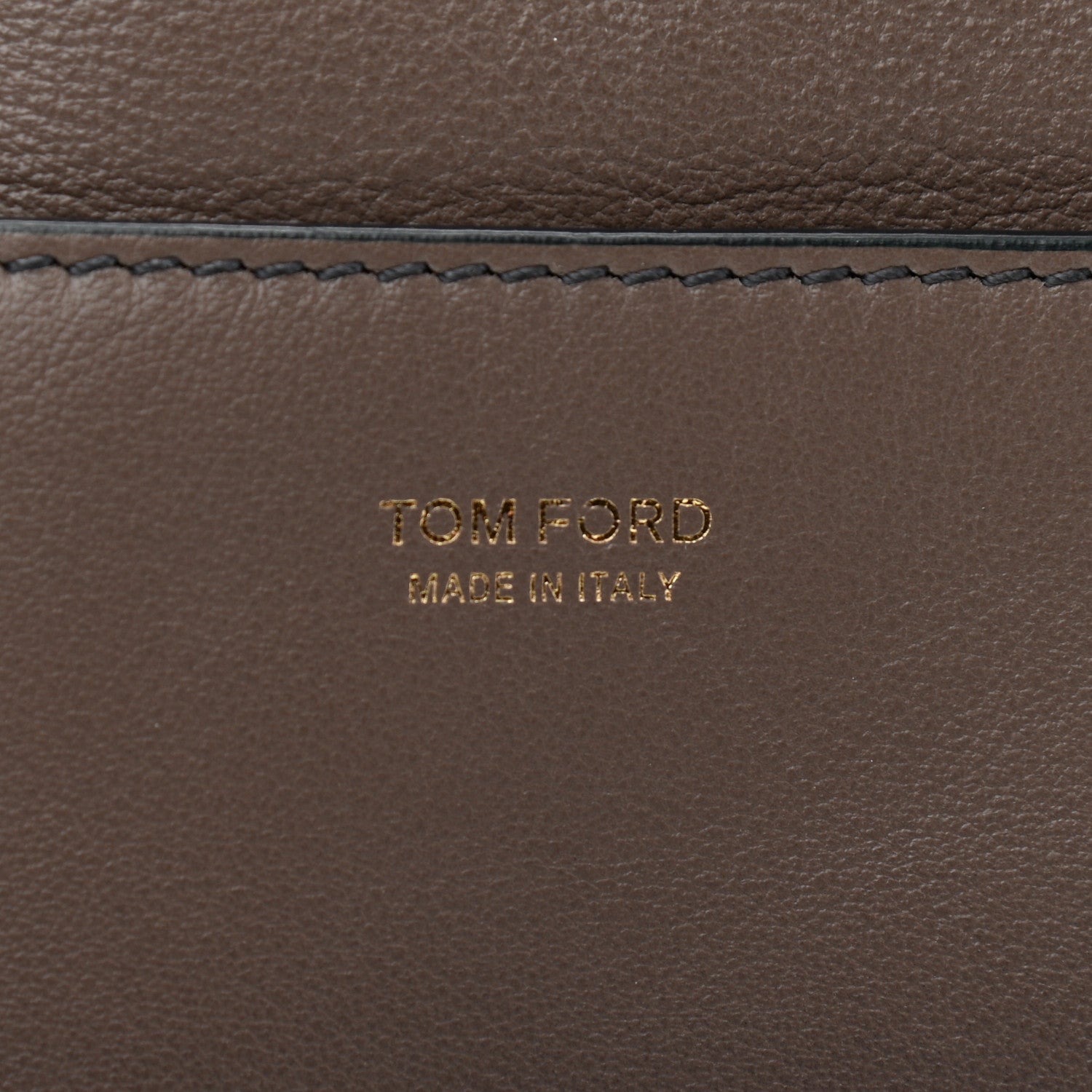 Tom Ford Grained Calfskin Medium Shaded Jennifer Crossbody Bag Brown 6 of 16
