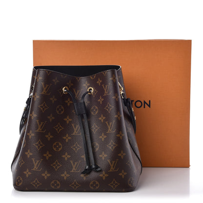 Louis Vuitton Monogram Neonoe MM Black 8 of 8