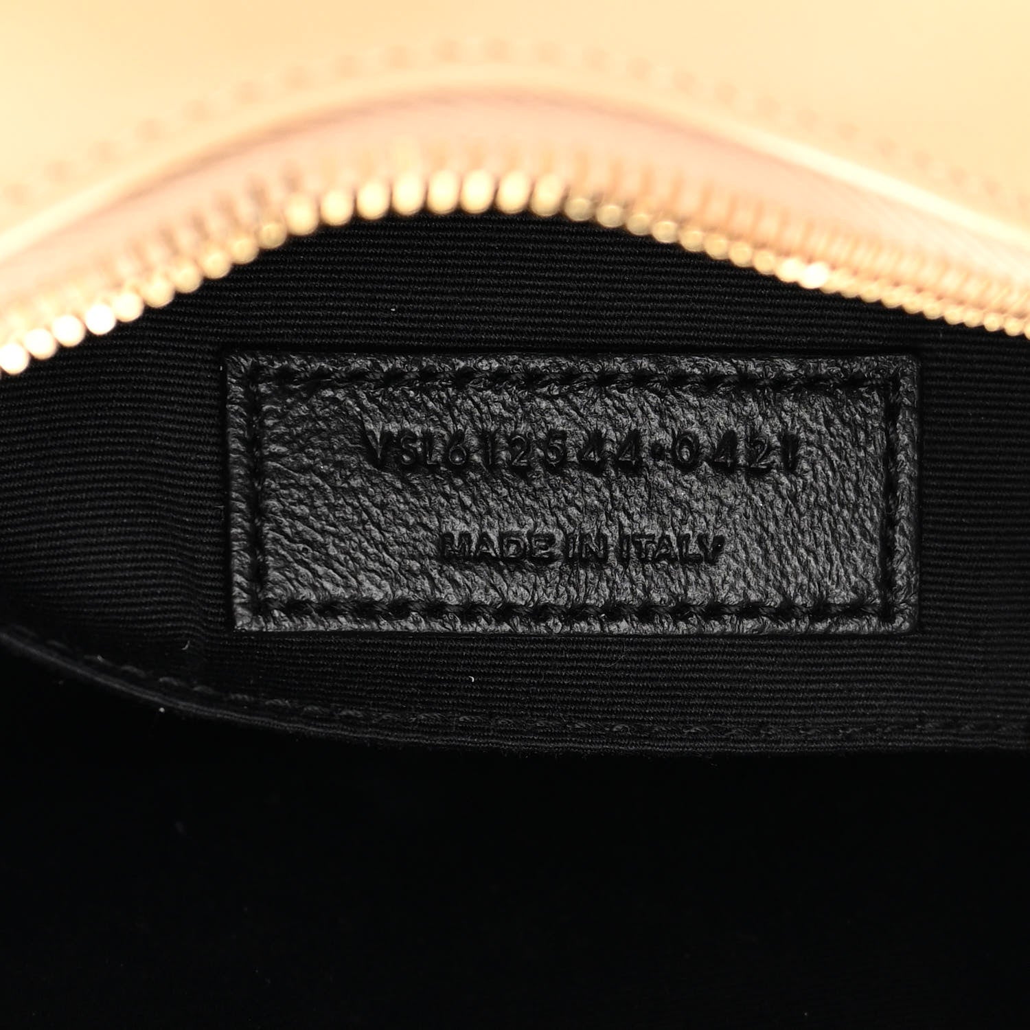 Saint Laurent Calfskin Matelasse Monogram Lou Camera Bag Nude Powder 7 of 12