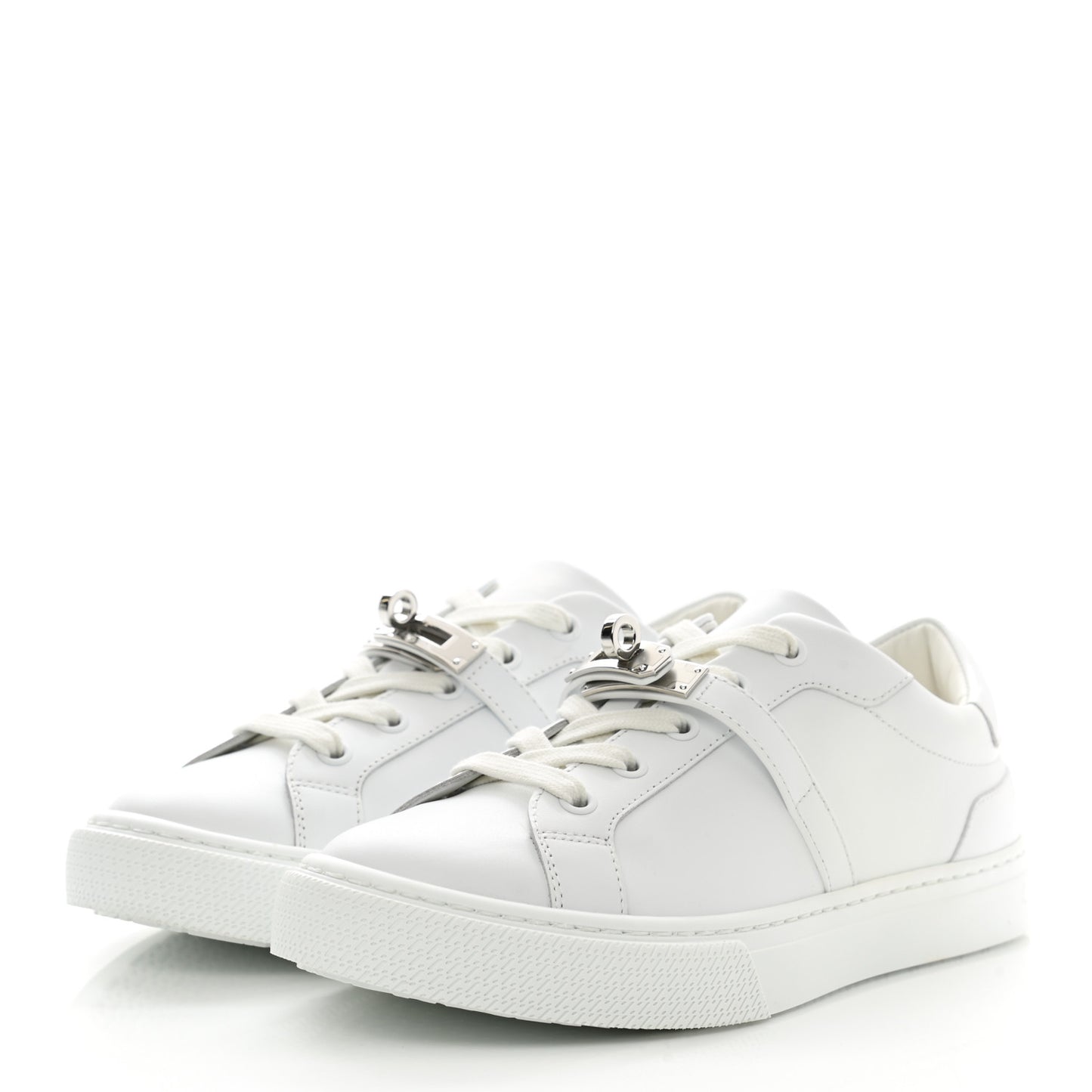 Calfskin Day Sneakers 36 White