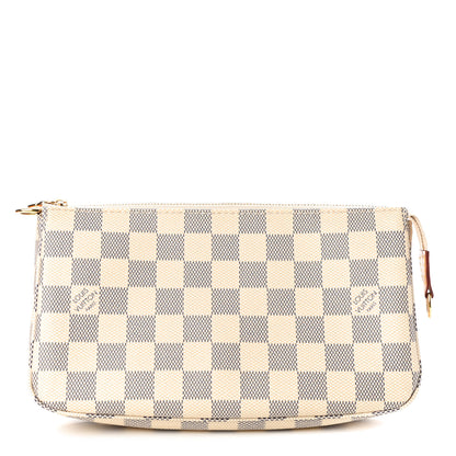 Louis Vuitton Damier Azur Pochette Accessories NM 1 of 9