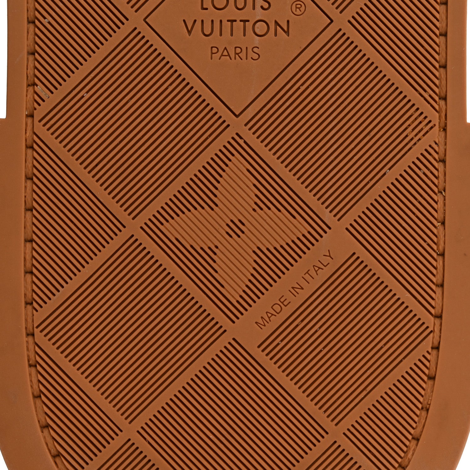 Louis Vuitton Calfskin Maya Flatform Sandals 38 Cognac 8 of 12