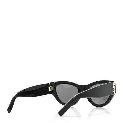 Saint Laurent Acetate Sunglasses SL M94 Black 4 of 8
