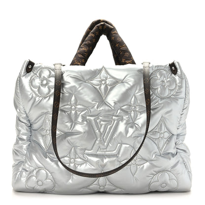 Louis Vuitton Econyl Monogram Pillow Giant Onthego GM Silver 1 of 8