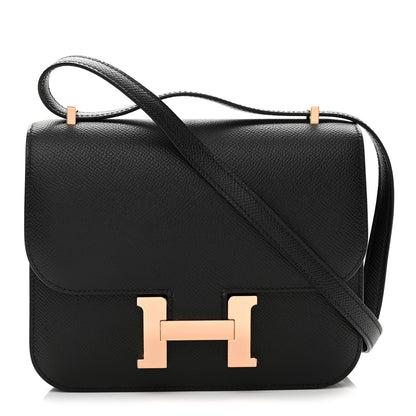 Hermes Epsom Constance 18 Black 1 of 12