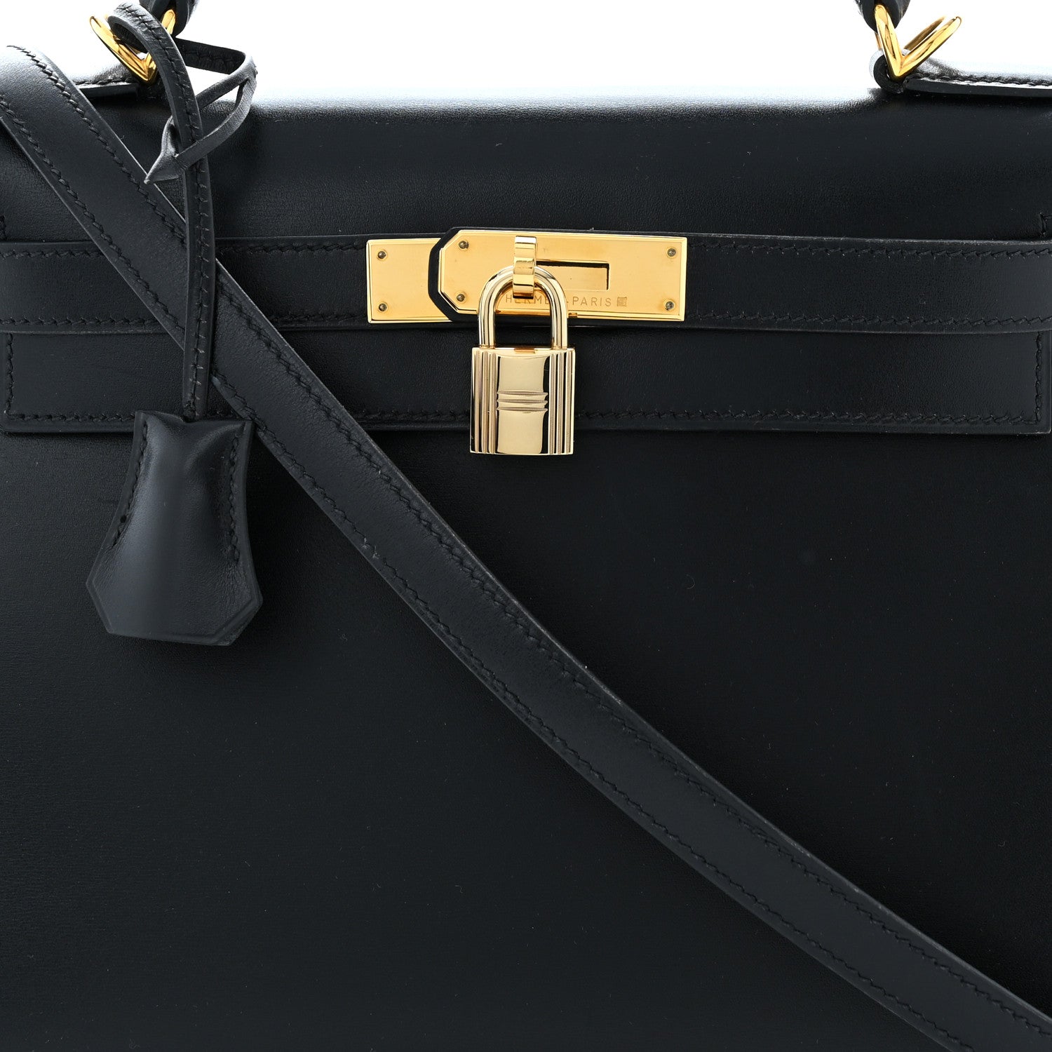 Hermes Box Kelly Sellier 28 Black 8 of 14