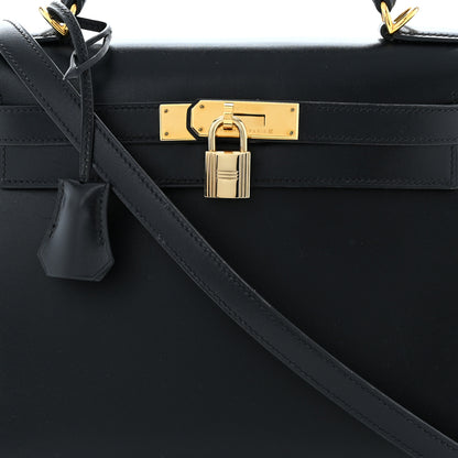 Hermes Box Kelly Sellier 28 Black 8 of 14