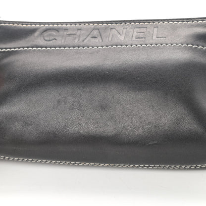 Chanel Lambskin Lax Pochette Black 10 of 11