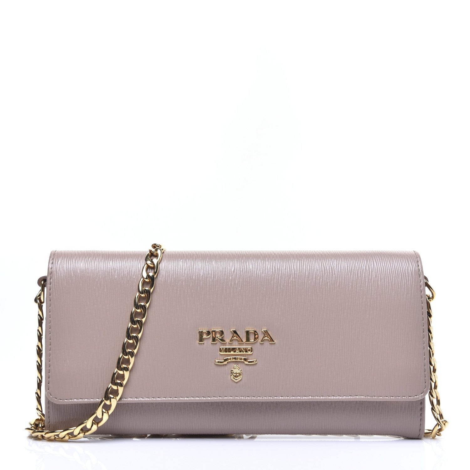 Prada Vitello Move Chain Wallet Cammeo 1 of 12
