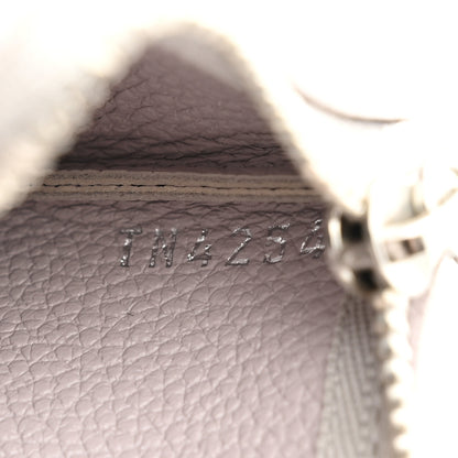 Louis Vuitton Empreinte Monogram Giant Key Pouch Brume Gray White Quartz 7 of 7