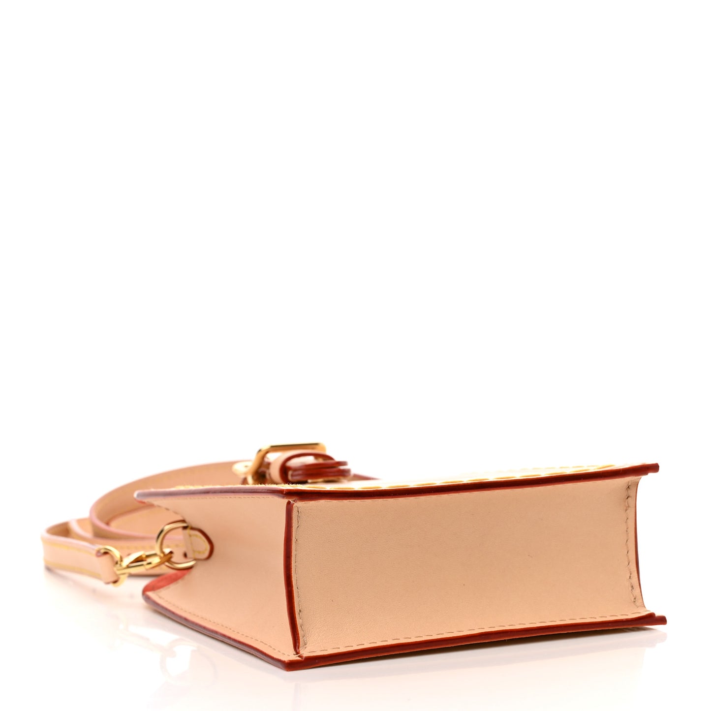 Name Tag XL Clutch Beige
