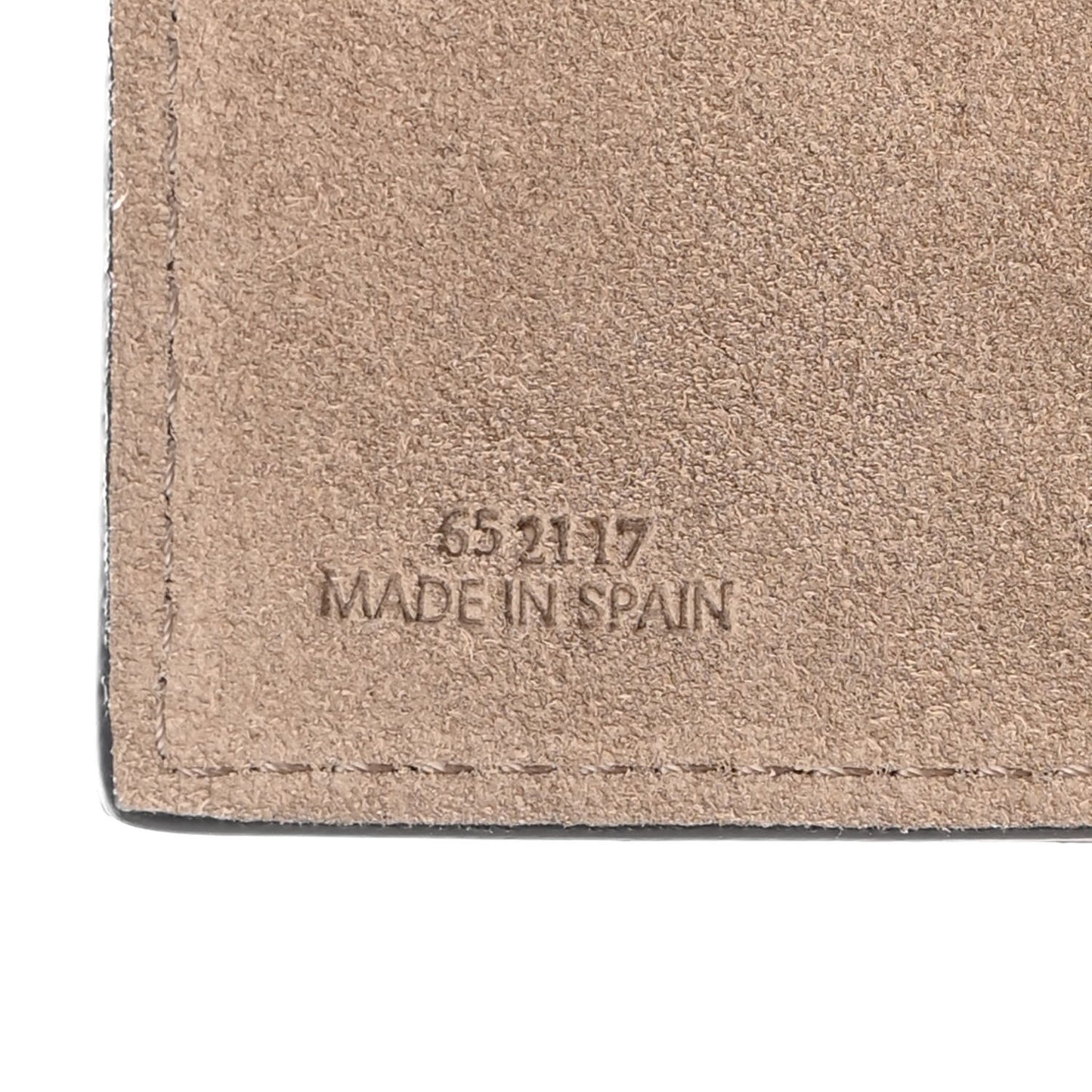 Smooth Calfskin Small Anagram Tote Tan Ecru