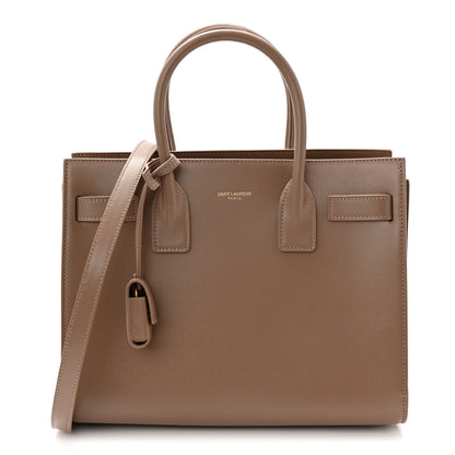 Saint Laurent Calfskin Baby Sac De Jour Dark Cappuccino 1 of 11