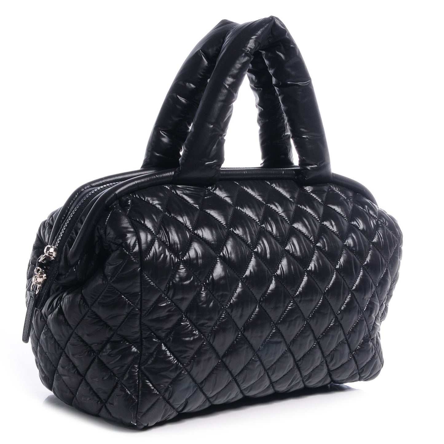 Nylon Coco Cocoon Bowling Bag Black