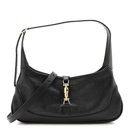 Gucci Goatskin Medium Slim Jackie Shoulder Bag Black 1 of 10