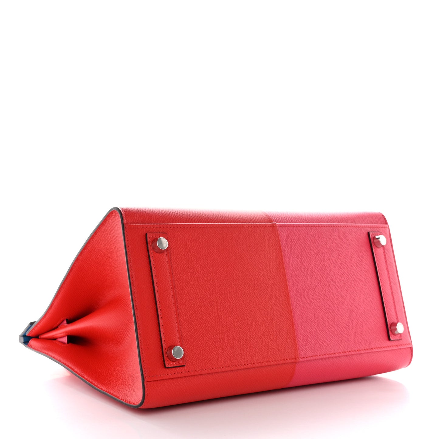 Epsom Casaque Birkin Sellier 30 Rouge Coeur Rose Extreme Bleu Zanzibar
