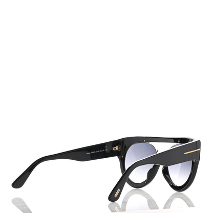 Tom Ford Alana Aviator Round Sunglasses TF360 Black 4 of 9