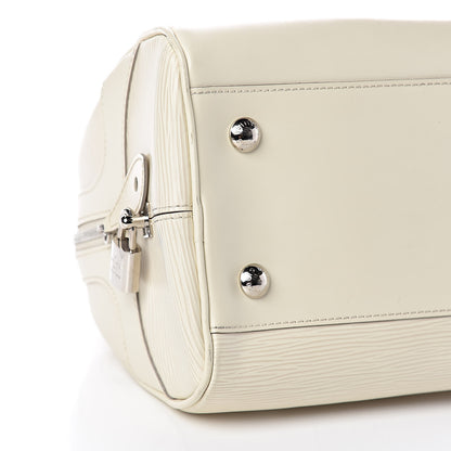 Louis Vuitton Epi Bowling Montaigne GM Ivory 9 of 10