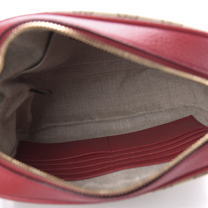 Gucci Monogram Mini Bree Messenger Bag Red 5 of 10